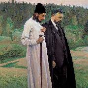 Mikhail Nesterov Philosophers oil painting reproduction